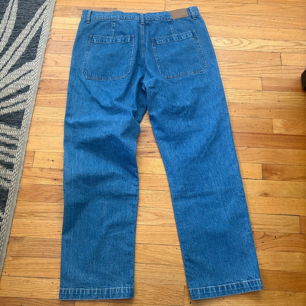 Madewell 90’s Straight Jeans Size 16 - Picture 7 of 7